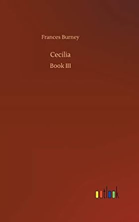cecilia 1st edition frances burney 3734089956, 978-3734089954