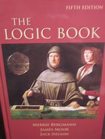 the logic book 1st edition merrie bergmann ,james moor ,jack nelson 007353563x, 978-0073535630