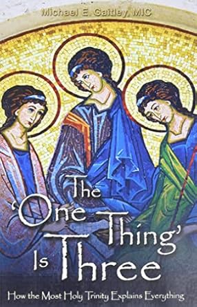 the one thing is three how the most holy trinity explains everything 1st edition fr michael e gaitley