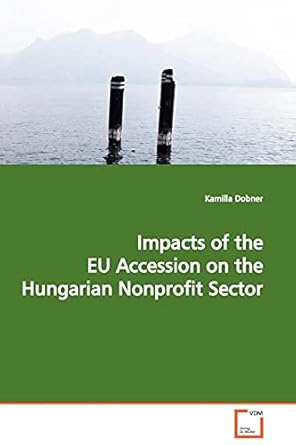 impacts of the eu accession on the hungarian nonprofit sector 1st edition kamilla dobner 3639012801,