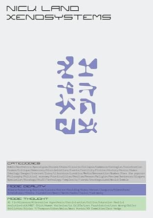 xenosystems 1st edition nick land 1959403338, 978-1959403333