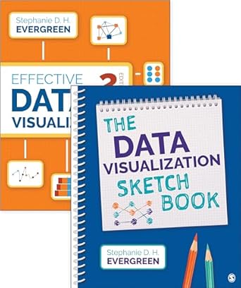 bundle evergreen effective data visualization 2e + evergreen data visualization sketchbook 1st edition