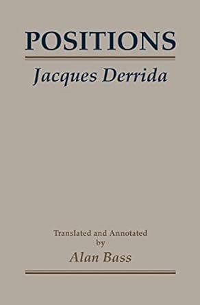 positions 1st edition jacques derrida ,alan bass 0226143317, 978-0226143316