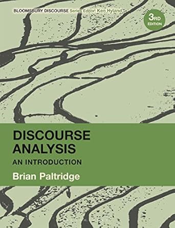 discourse analysis an introduction 1st edition brian paltridge ,ken hyland 1350093629, 978-1350093621