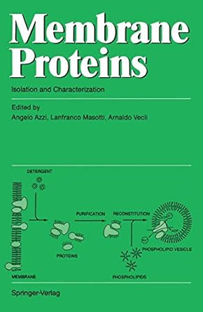 membrane proteins isolation and characterization 1st edition angelo azzi ,k d koss 3540170146, 978-3540170143