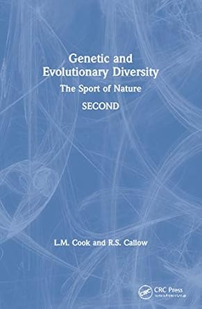genetic and evolutionary diversity the sport of nature 1st edition dr robert callow ,dr laurence m cook