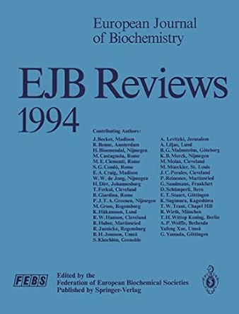 ejb reviews 1994 1st edition p christen ,ernst wolnerfranz eckersberger 3540588302, 978-3540588306