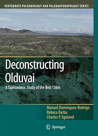 deconstructing olduvai a taphonomic study of the bed i sites 1st edition manuel dominguez rodrigo ,rebeca