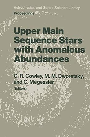 upper main sequence stars with anomalous abundances proceedings of the 90th colloquium of the international