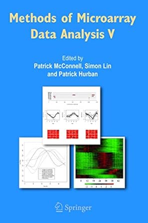 methods of microarray data analysis v 1st edition patrick mcconnell ,simon lin ,patrick hurban 038734568x,