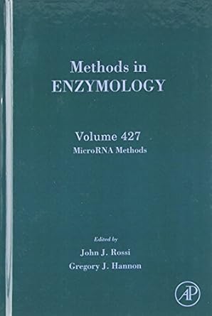microrna methods 1st edition john j rossi 0123739179, 978-0123739179