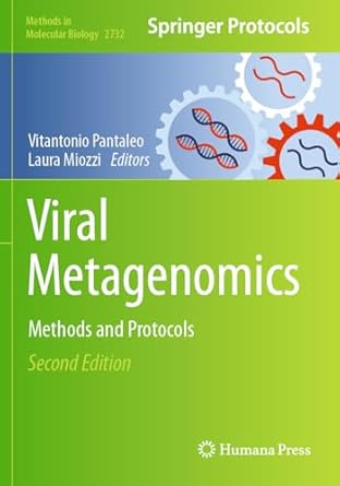 viral metagenomics methods and protocols 1st edition vitantonio pantaleo ,laura miozzi 1071635174,