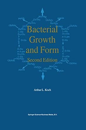 bacterial growth and form 1st edition a l koch 1402000677, 978-1402000676