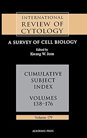 cumulative subject index vol 179 1st edition kwang w jeon 0123645832, 978-0123645838