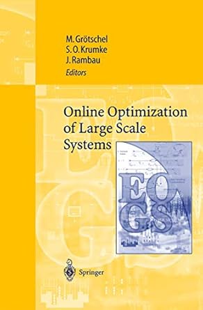 online optimization of large scale systems 1st edition martin grotschel ,sven o krumke ,joerg rambau