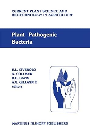 plant pathogenic bacteria proceedings of the sixth international conference on plant pathogenic bacteria