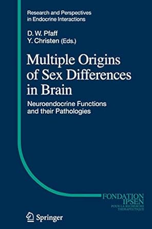 multiple origins of sex differences in brain neuroendocrine functions and their pathologies 1st edition