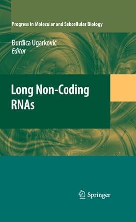 long non coding rnas 1st edition durdica ugarkovic 364216501x, 978-3642165016