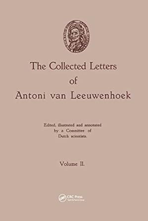 collected letters van leeuwenhoek v 1st edition van leeuwenhoek antoni 9026500416, 978-9026500411