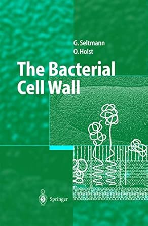 the bacterial cell wall 1st edition guntram seltmann ,otto holst 3540426086, 978-3540426080