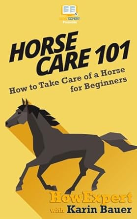 horse care 101 how to take care of a horse for beginners 1st edition howexpert press ,karin bauer 1548686824,