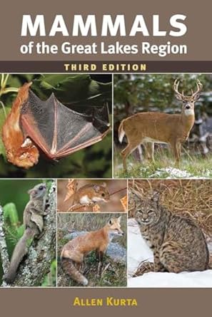 mammals of the great lakes region 3rd ed 1st edition allen kurta 0472053450, 978-0472053452