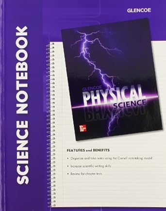 glencoe physical science science notebook 1st edition mcgraw hill 0078962994, 978-0078962998