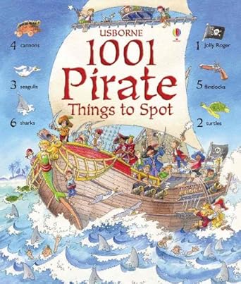 1001 pirate things to spot 1st edition rob lloyd jones ,teri gower ,michelle lawrence 0794515134,