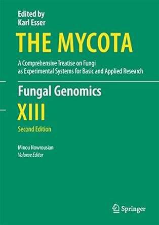 fungal genomics 1st edition minou nowrousian 3642452175, 978-3642452178
