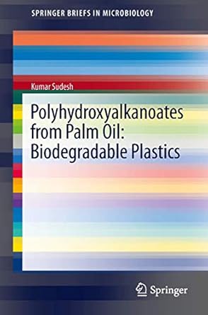 polyhydroxyalkanoates from palm oil biodegradable plastics 1st edition kumar sudesh 3642335381, 978-3642335389