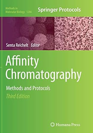 affinity chromatography methods and protocols 1st edition senta reichelt 1493955845, 978-1493955848