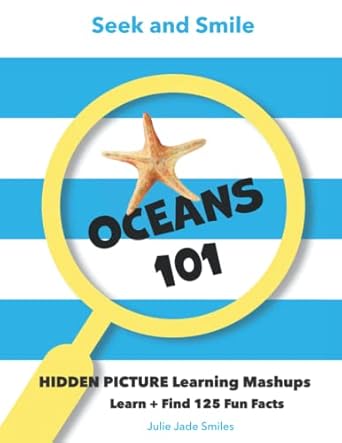 seek and smile oceans 101 hidden picture learning mashups for all ages 1st edition julie jade smiles