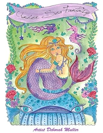 under the sea fantasea under the sea 1st edition deborah muller 1539174379, 978-1539174370