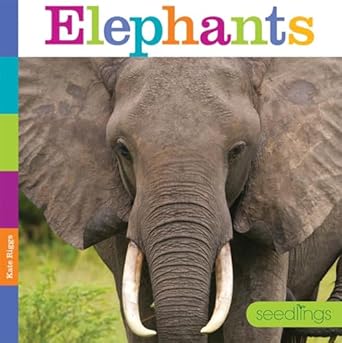 seedlings elephants 1st edition kate riggs 0898127823, 978-0898127829