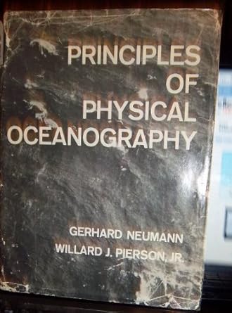 principles of physical oceanography 1st edition gerhard neumann 0137097417, 978-0137097418