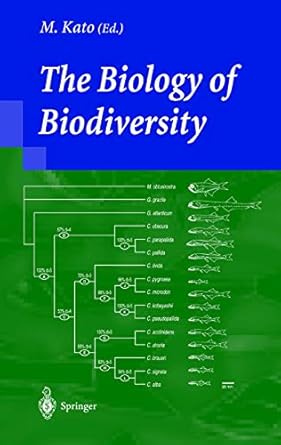 the biology of biodiversity 1st edition masahiro kato m kato 4431702628, 978-4431702627