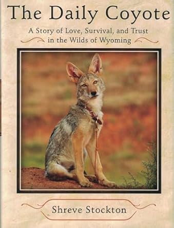 the daily coyote a story of love survival and trust in the wilds of wyoming 1st edition shreve stockton