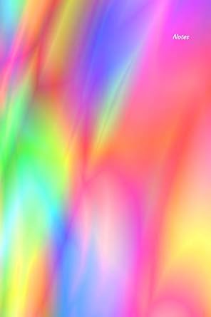 notes wide ruled blank notebook pocket size glossy cover design on front and back 6 x 9 inches 1st edition