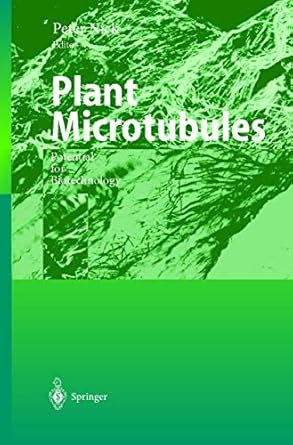 plant microtubules potential for biotechnology 1st edition peter nick 3540671056, 978-3540671053