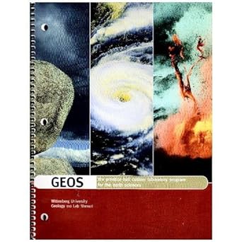 geos physical geology lab manual 1st edition pearson 0536197628, 978-0536197627