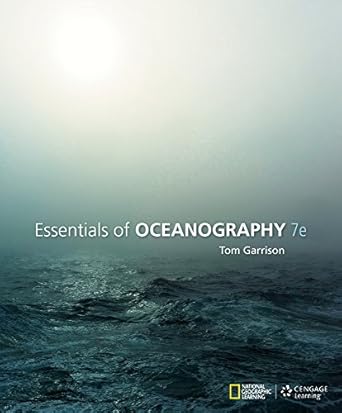 essentials of oceanography 1st edition tom garrison 1285753860, 978-1285753867