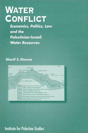 water conflict economics politics law and palestinian israeli water resources 1st edition sharif s elmusa