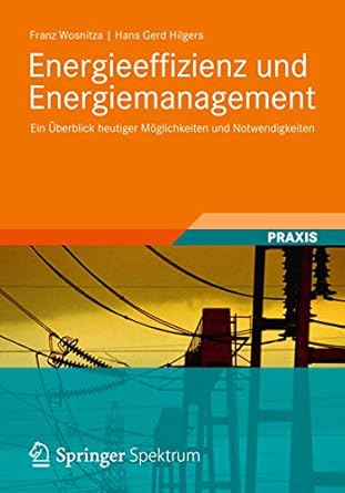 energieeffizienz und energiemanagement ein uberblick heutiger moglichkeiten und notwendigkeiten 1st edition