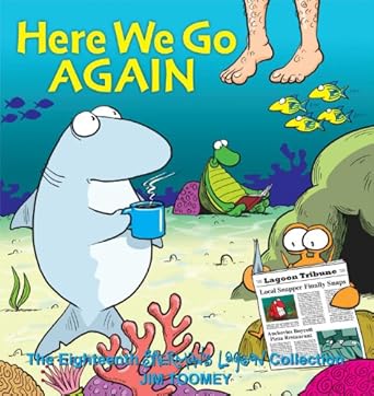 here we go again the eighteenth shermans lagoon collection 1st edition jim toomey 1449441629, 978-1449441623