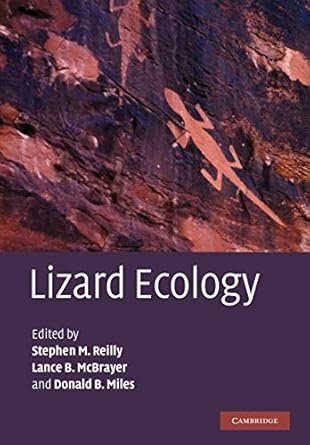 lizard ecology 1st edition stephen m reilly 1107407486, 978-1107407480