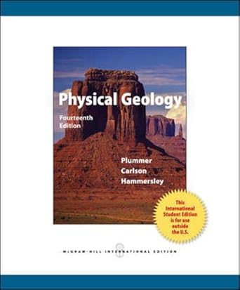 physical geology 1st edition carlson diane 0071318224, 978-0071318228