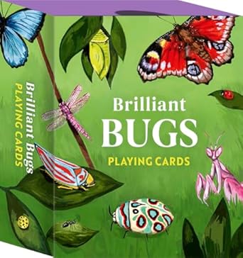 brilliant bugs playing cards 1st edition kelsey oseid 1836005520, 978-1836005520