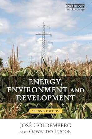 energy environment and development 1st edition jose goldemberg 1844077497, 978-1844077496
