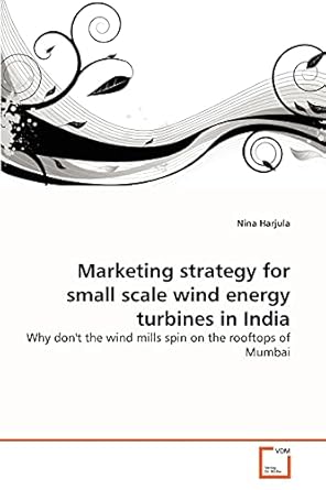 marketing strategy for small scale wind energy turbines in india why dont the wind mills spin on the rooftops