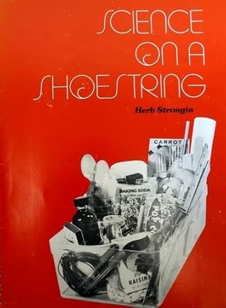 science on a shoestring 1st edition herb strongin 0201073293, 978-0201073294